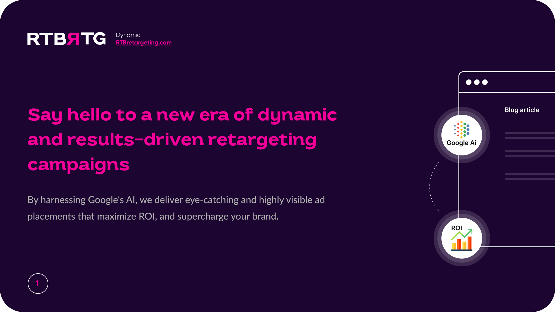 Say hello to a new era of dynamic and results-driven retargeting campaigns